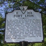 Historic plaque at Fort Lyon