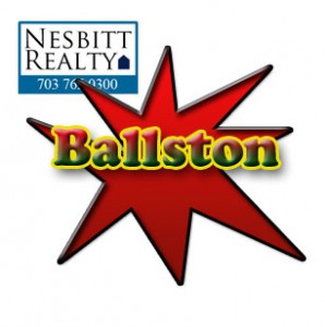 Ballston is in Arlington County VA
