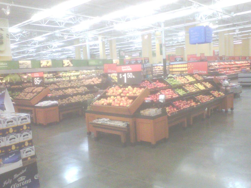 Inside Walmart of Alexandria