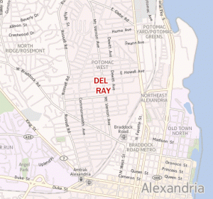 Del Ray is in Alexandria VA