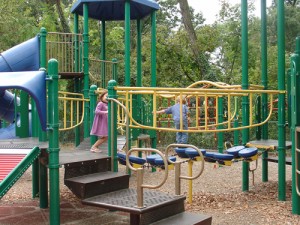 Fort Scott Park playground equipment