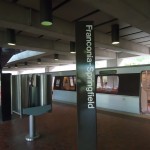 Inside the Franconia Station