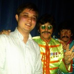 Aubrey Nesbitt gets a picture with the Lennon & McCartney
