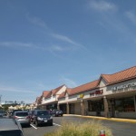 This shopping center is after NOVA Annandale Campus and before the Court House