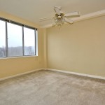 Carpeted dining room