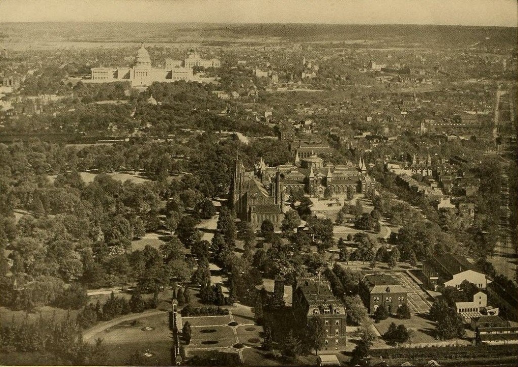 View east from the Washington Monument, 1909