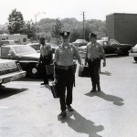 McLean Patrol officers heading for the street, c. 1979