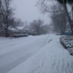 Winter in Bucknell Manor on Cavalier Drive