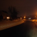 Belle View winter night